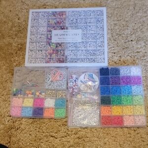 Colorful Beading Kit with Alphabet Beads